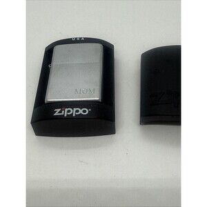 Zippo Lighter: MOM- Satin Chrome BRAND NEW